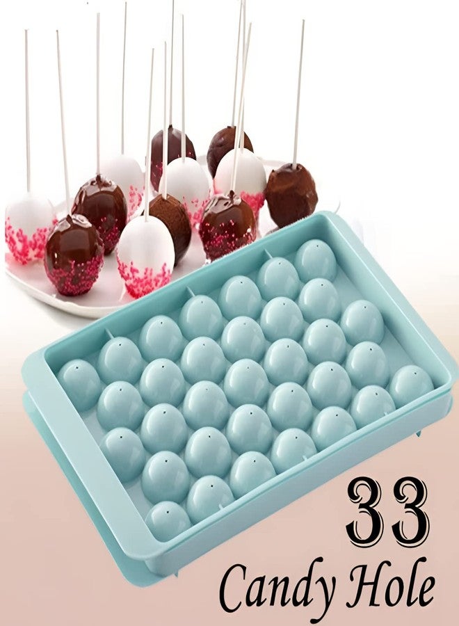 Oblivion Ice Cube Tray 1 Pc - Plastic Reusable Lolli Maker for Freezer with Lid - BPA-Free, DIY Lollipop Mold Tray for Homemade Sweets - Easy-to-Use & Food-Grade Candy Making Tool for Kids & Adults - Image 2